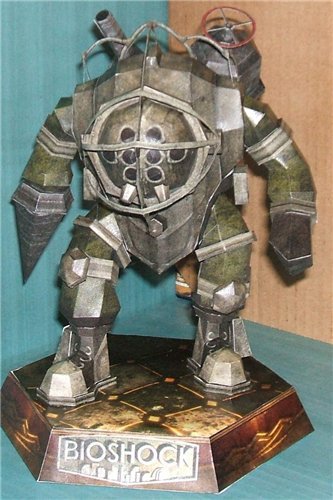 Papercraft. Бумажная модель Big Daddy